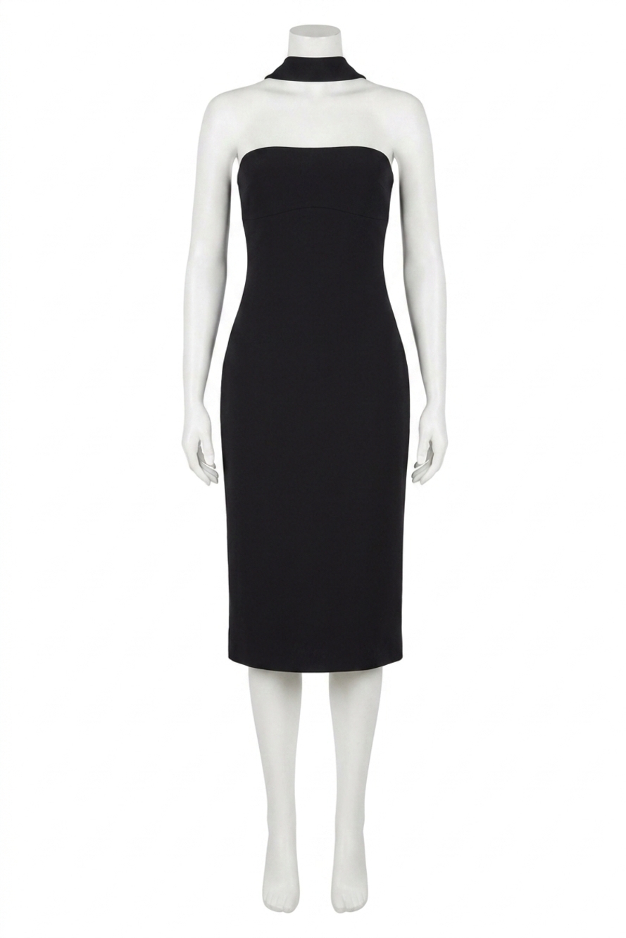 NEW AMANDA UPRICHARD kimana dress in black